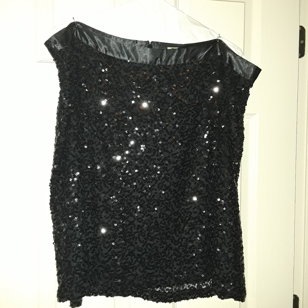 Sequin Skirt